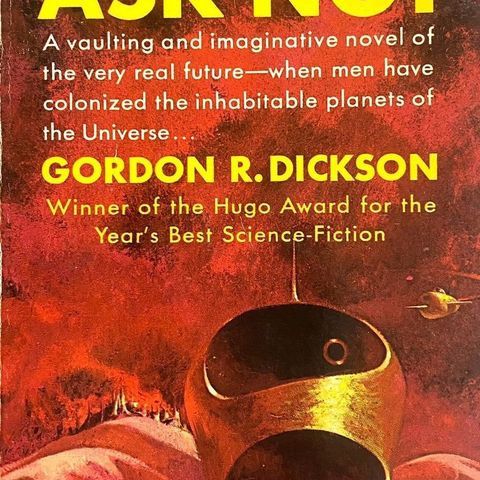Gordon Dickson: «:Soldier, Ask Not» Science Fiction. Engelsk. Paperback