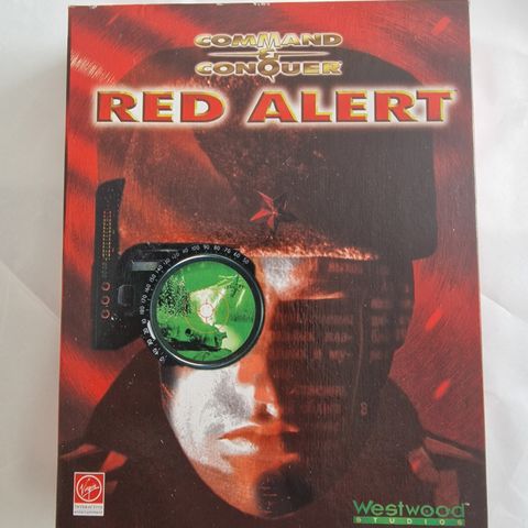 Command & Conquer Red Alert - Westwood - Big Box PC spill.