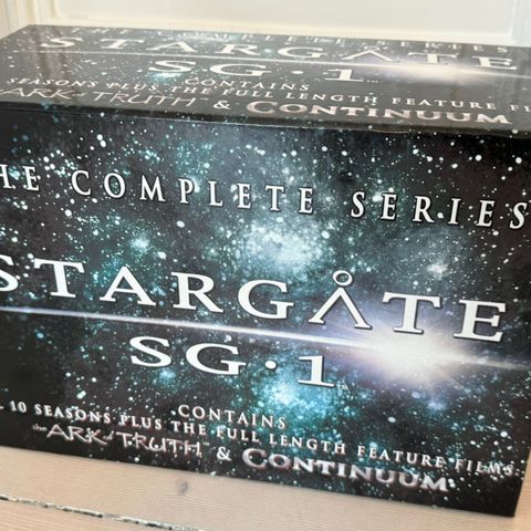 Alle episoder av Stargate SG-1 på DVD