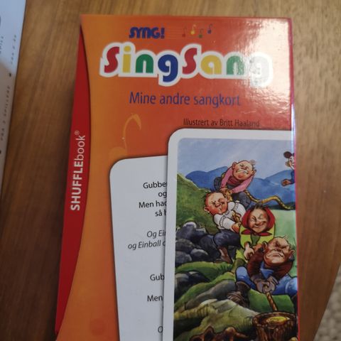 Singsang, mine andre sangkort