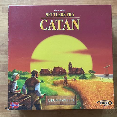 [RESERVERT] Brettspill: Settlers fra Catan