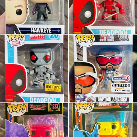 90+ MARVEL Funko Pop! - 3 FOR 499,- // Store + Convention Exclusives!