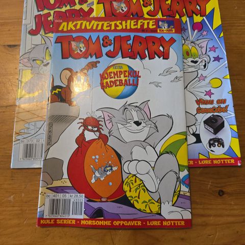 Tom & Jerry nr. 2, 3 og 5 2004