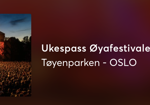 Ukespass Øyafestivalen