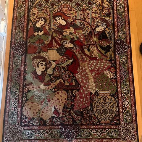 Persisk ull teppe “Tusen og en natt” fra IRAN