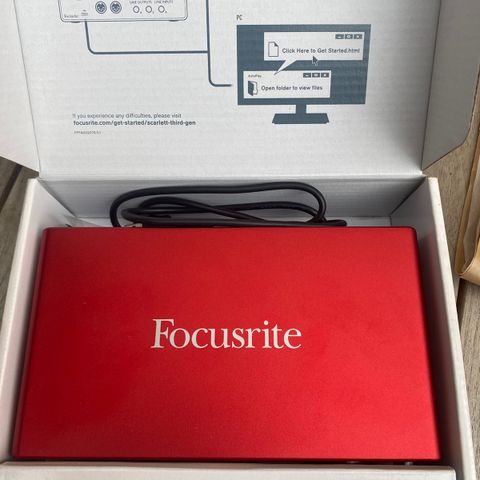 Focusrite Scarlett 4i4 gen3