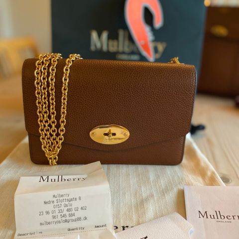 Mulberry Small Darley Oak 👜