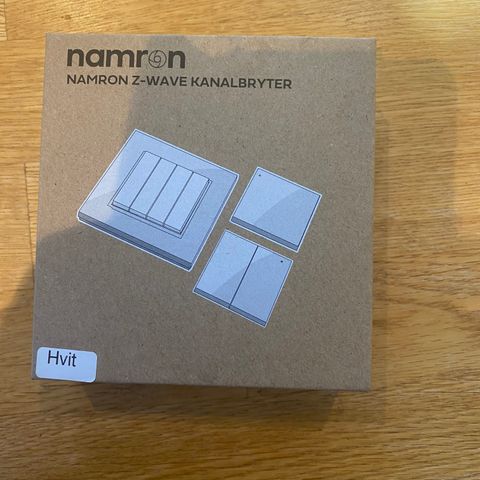 Namron Z Wave kanalbryter