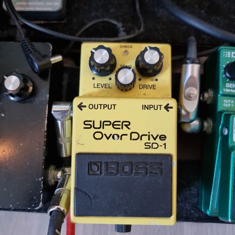 Boss super overdrive SD-1 monte allums mod