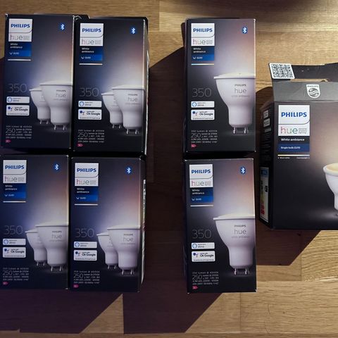 Phillips Hue White Ambient GU10 Smart Bulbs (11)