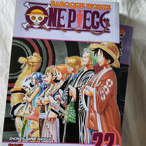 Selger 3stk One Piece Manga Volum