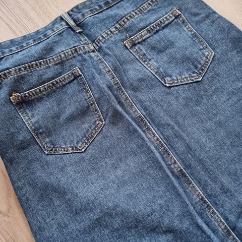 Jeans-skjørt