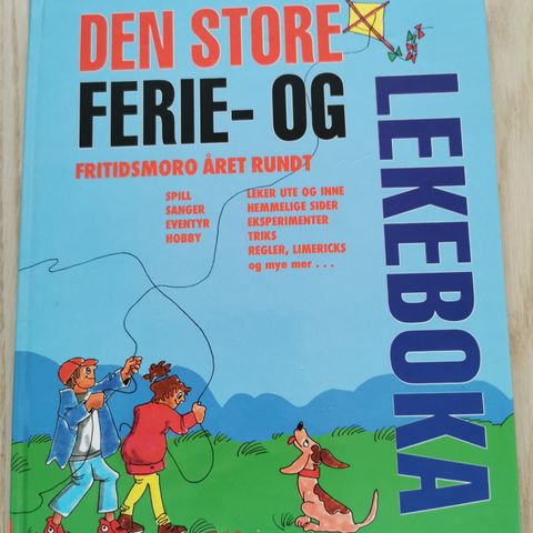 Den store ferie- og lekeboka - Beth Boysen