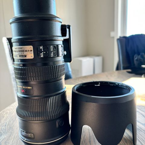 Nikon 70-200mm f2.8 ED VR