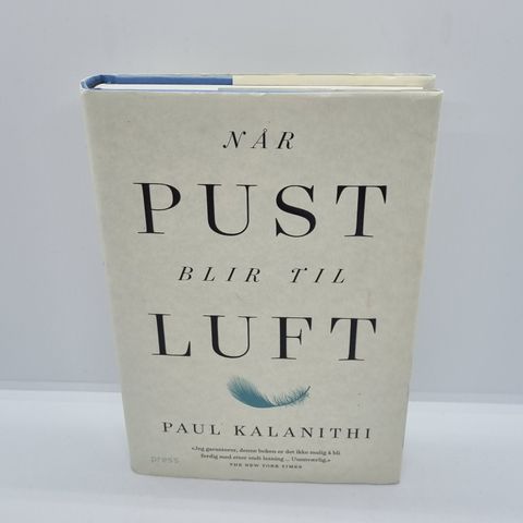 Når pusten blir til luft - Paul Kalanithi