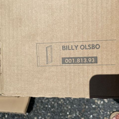 2 glassdører til billybokhylle fra IKEA