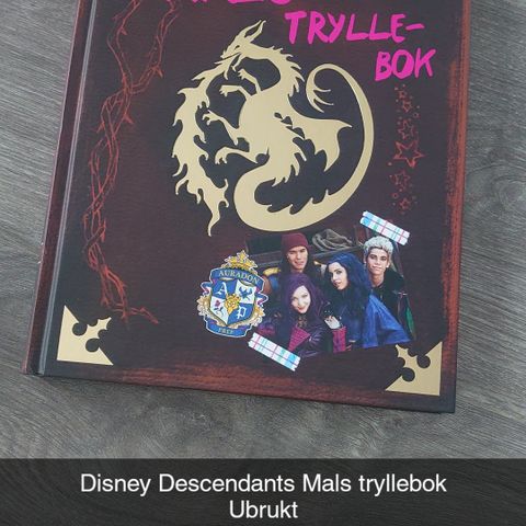 Disney Descendants Mals tryllebok