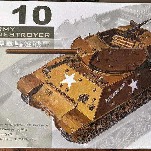 1/35 Afv Club tank destroyer og Prime mover