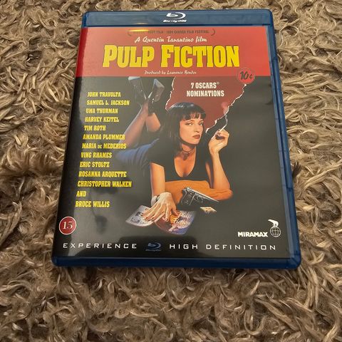 Pulp fiction blu-ray DVD