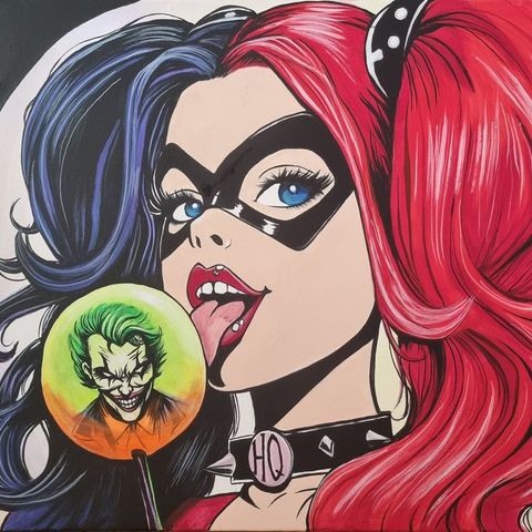 Harley Quinn, The Joker.  Sif_Artz