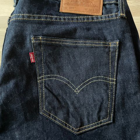 Levis bukse W34-L32 modell 511