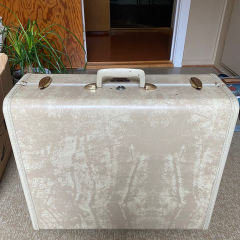 Retro samsonite koffert fra 50-tallet