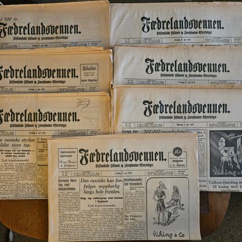 7 aviser fra 1941