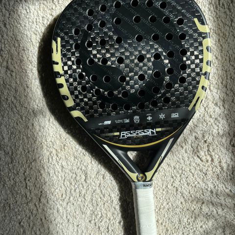 SANE Assassin Black Padel raxcket