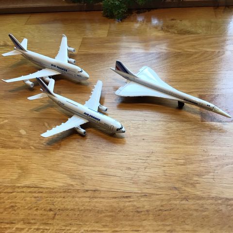 3 Air France modeller, 200/stk 500kr for alle