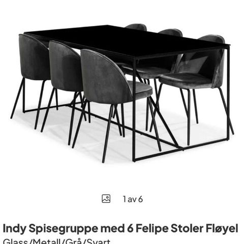 Spisegruppe fra Trademax