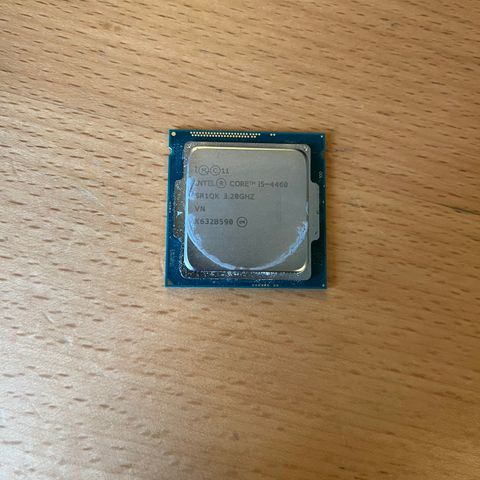 Intel i5-4460k selges!