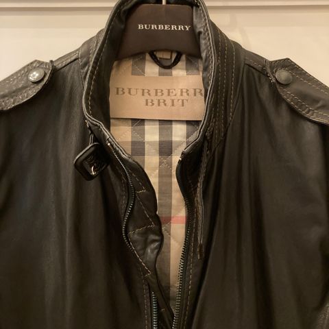 Burberry Skinn Jakke