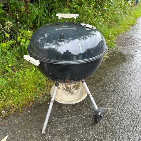 Weber kullgrill gis bort