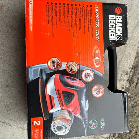 Multisliper Black & Decker 170W KA270GTK