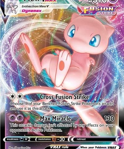 Pokemon • Mew VMAX • Ultra Rare • 114/264 •