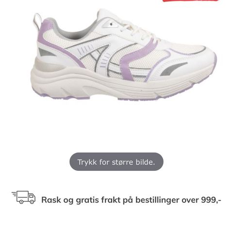 Helt nye sneakers joggesko str 39