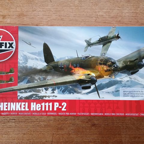 Airfix Heinkel He111 P-2, Utgave fra Flysamlingen Gardermoen, 1/72