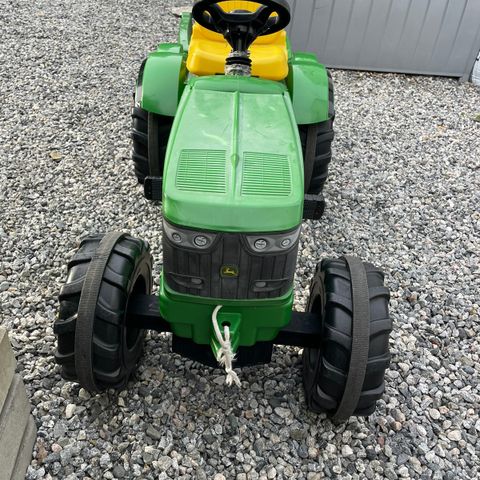 John Deere traktor m/henger