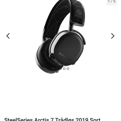 Trådløst SteelSeries gaming headset