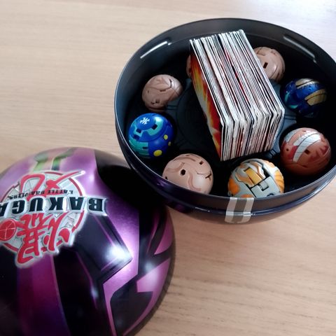 Bakugan ball 8 figurer