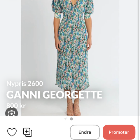 Ganni kjole