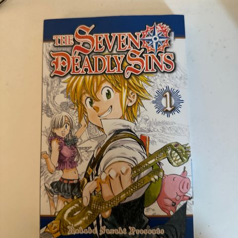 Seven deadly sins Manga bok