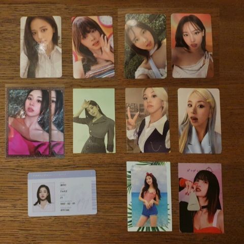 Twice kpop fotokort