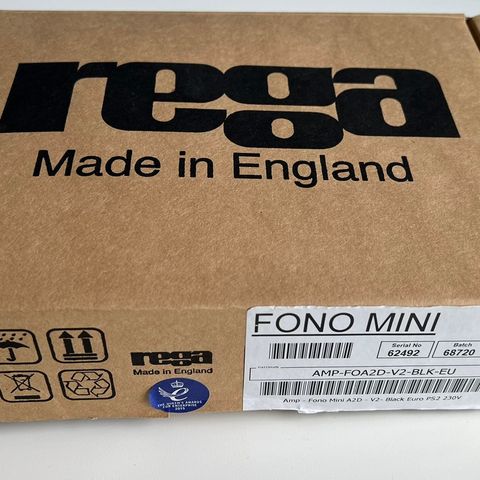 Rega fono mini A2D RIAA