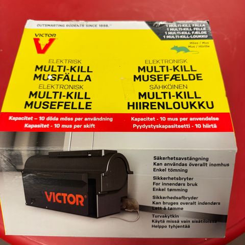 Victor multikill elektrisk musefelle