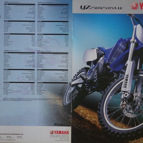 Yamaha YZ 250/125/85 LW 2003