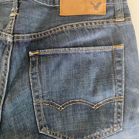 American Eagle dongeribukse - ungdom str 29"/30" - slim