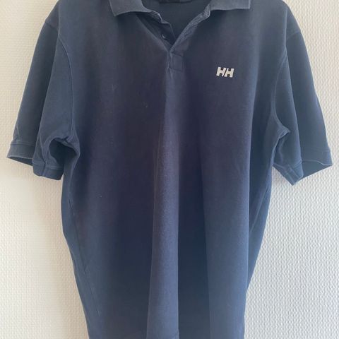 Helly Hansen pique skjorte - mørkeblå - str L