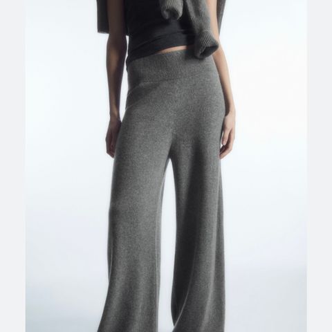 Cos - wide leg cashmere pants