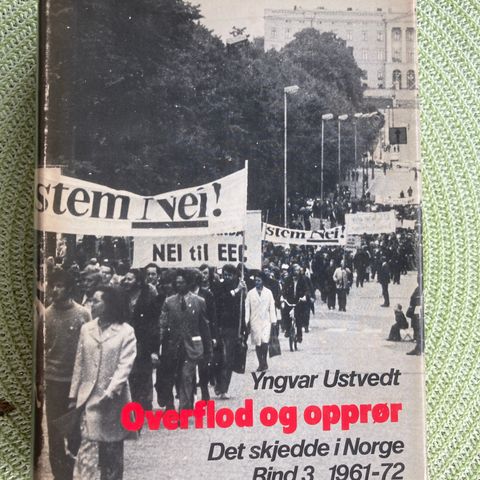 Overflod og opprør.  Det skjedde i Norge. 1961-72.  Yngvar Ustvedt